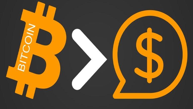 how to turn bitcoin into usd