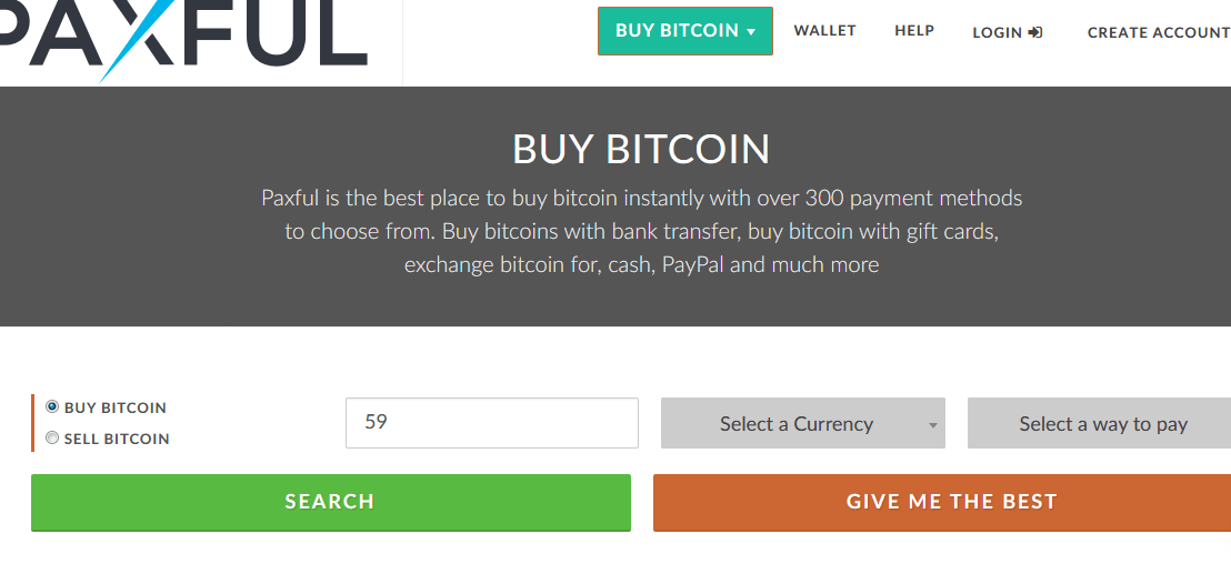 buy bitcoin on paxful wont load