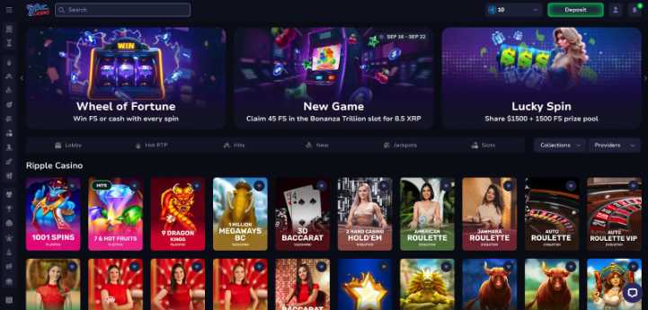 Explore Ripple casino online gambling with fast XRP payments, low fees, and fair games
