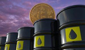Oil impact crypto market concept showing rising oil prices influencing cryptocurrency trends and investor sentiment.