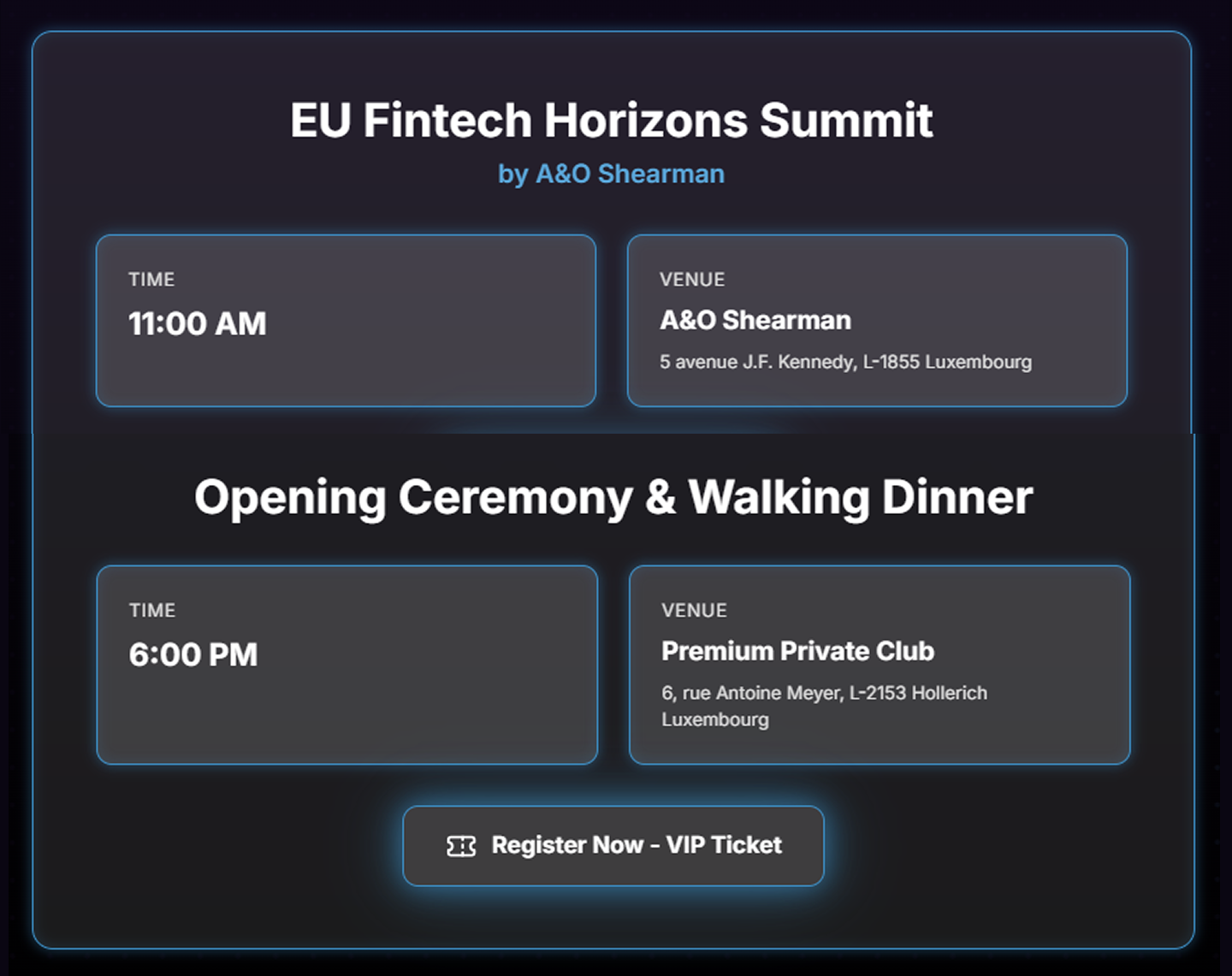 Luxembourg Blockchain Week 2025
