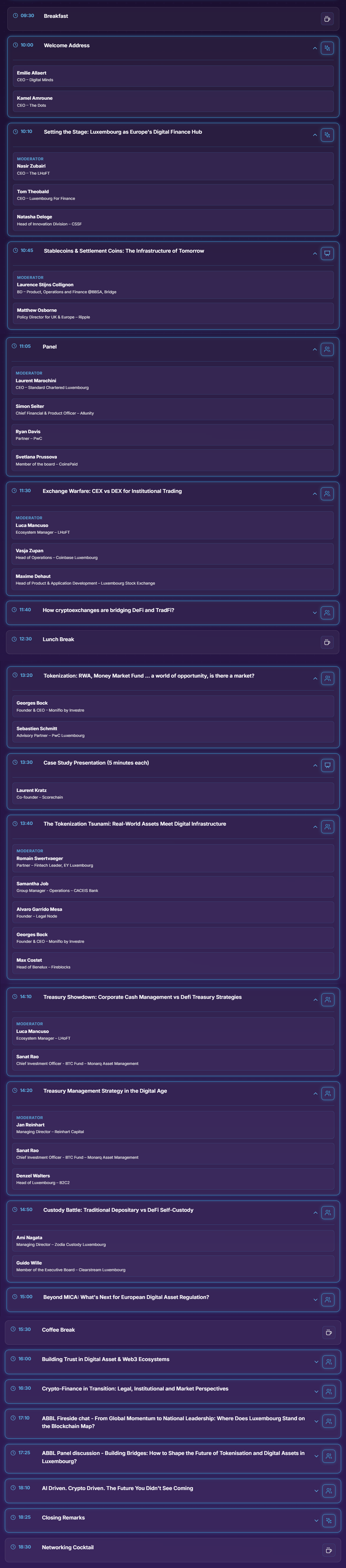 Luxembourg Blockchain Week 202525