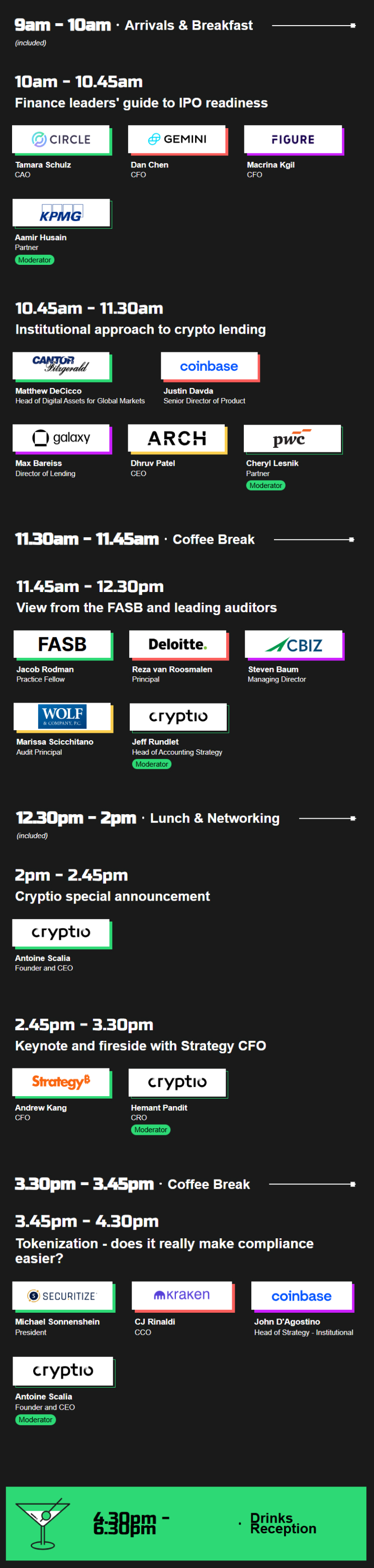 Crypto Finance Forum 2025
