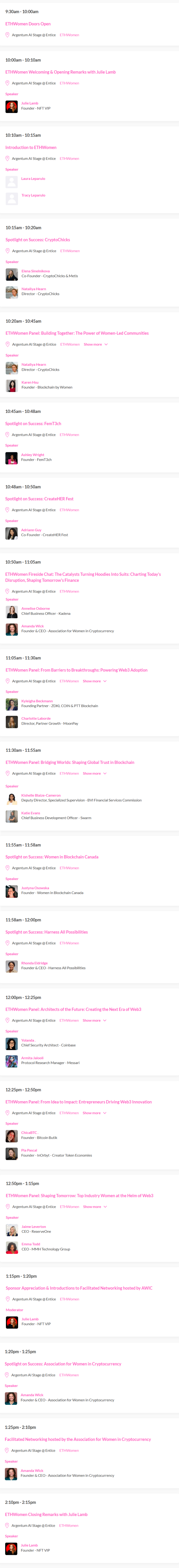 ETHWomen Miami