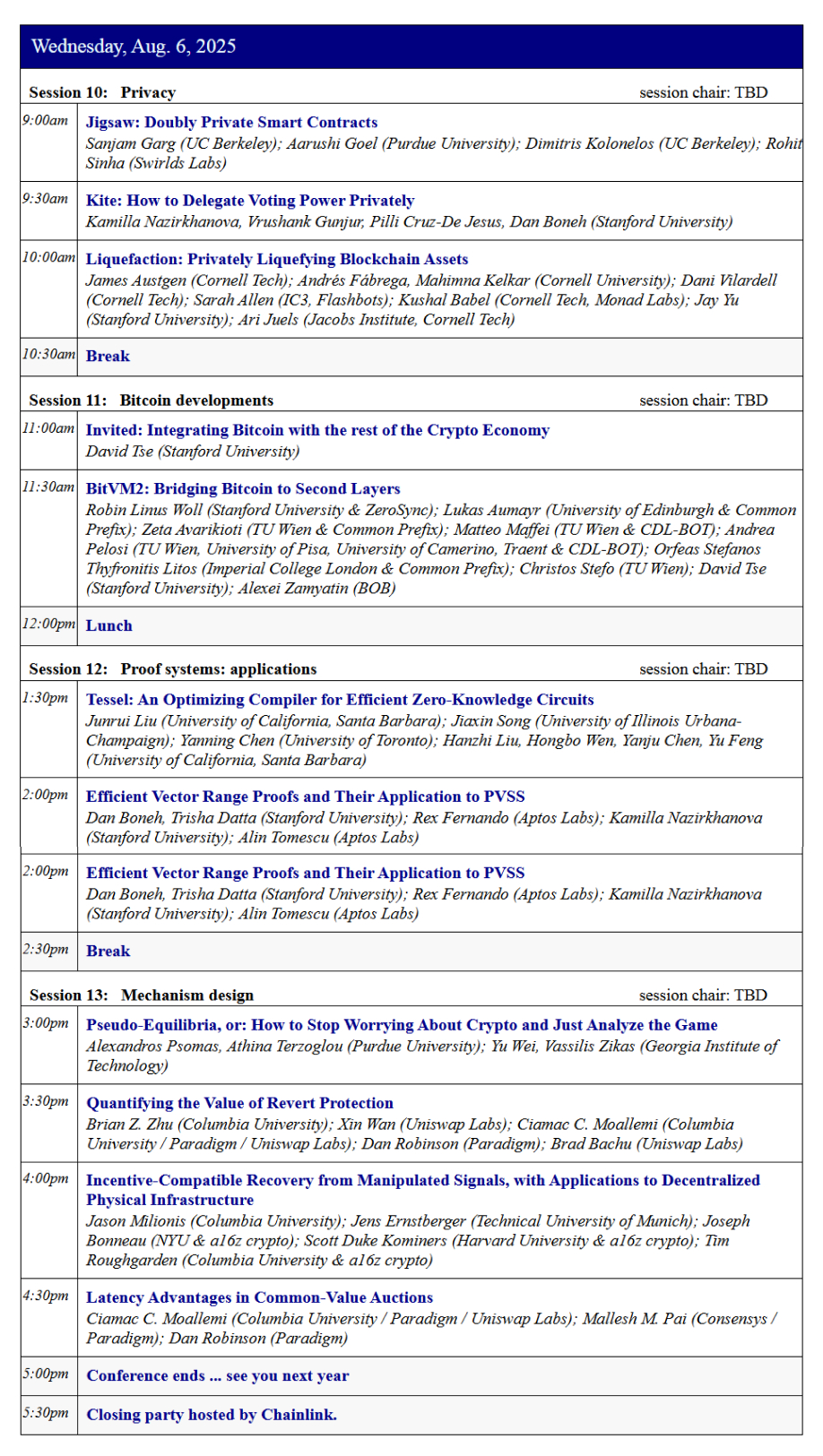 The Science of Blockchain Conference 2025-3