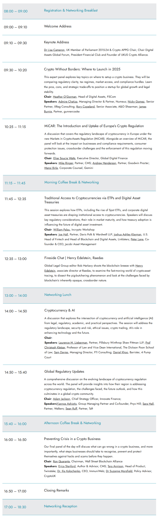 Global Blockchain & Crypto Symposium 2025