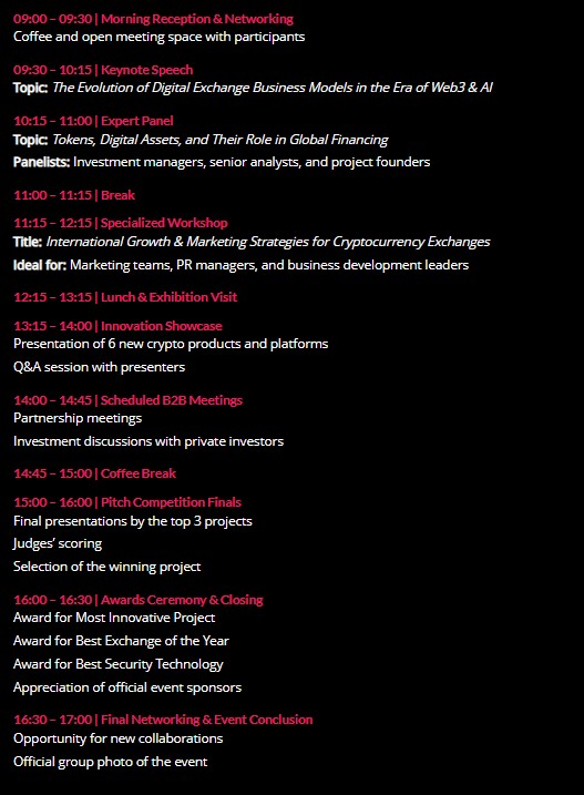 Crypto Exchanges Summit  2