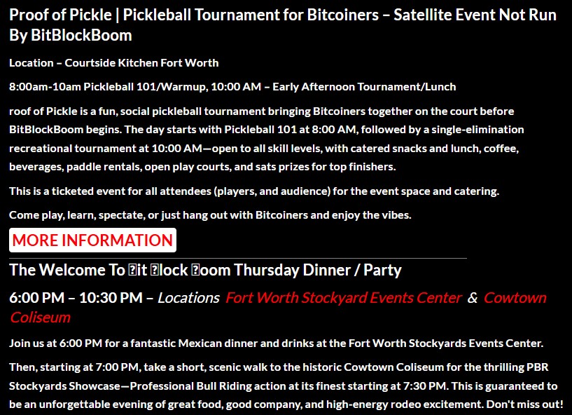 BitBlockBoom Bitcoin Conference 2026 2