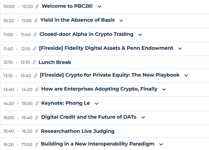 Penn Blockchain Conference 2026 1