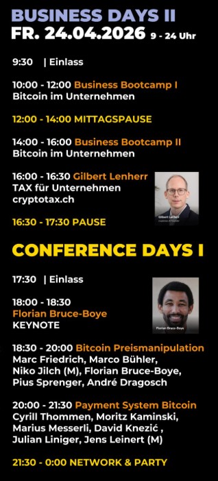 Swiss Bitcoin Conference 2026 2