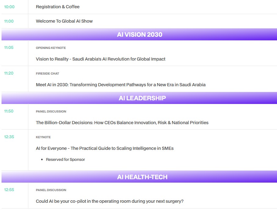 Global AI Show 2026 1