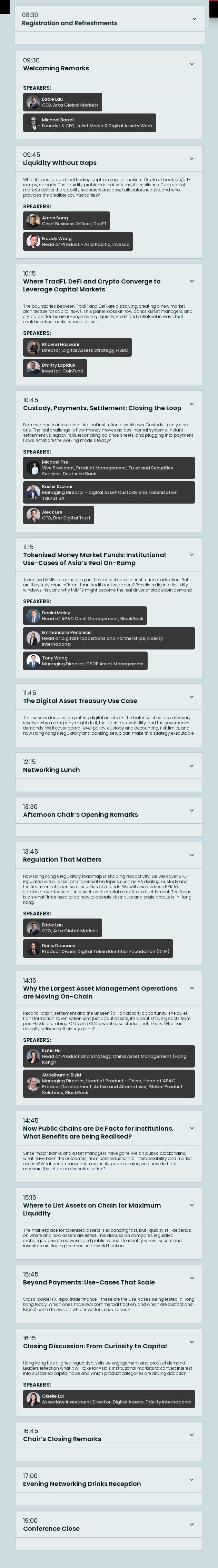 Digital Assets Week Asia 2026