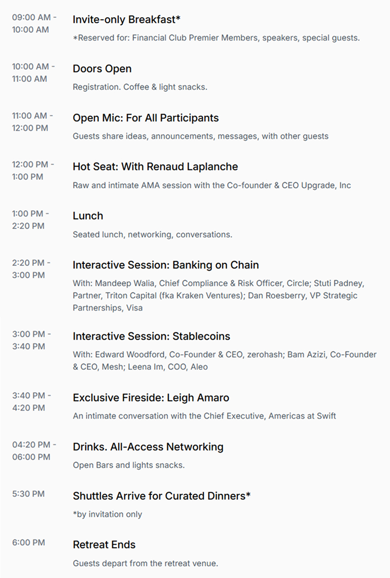 DeFi Retreat North America 2