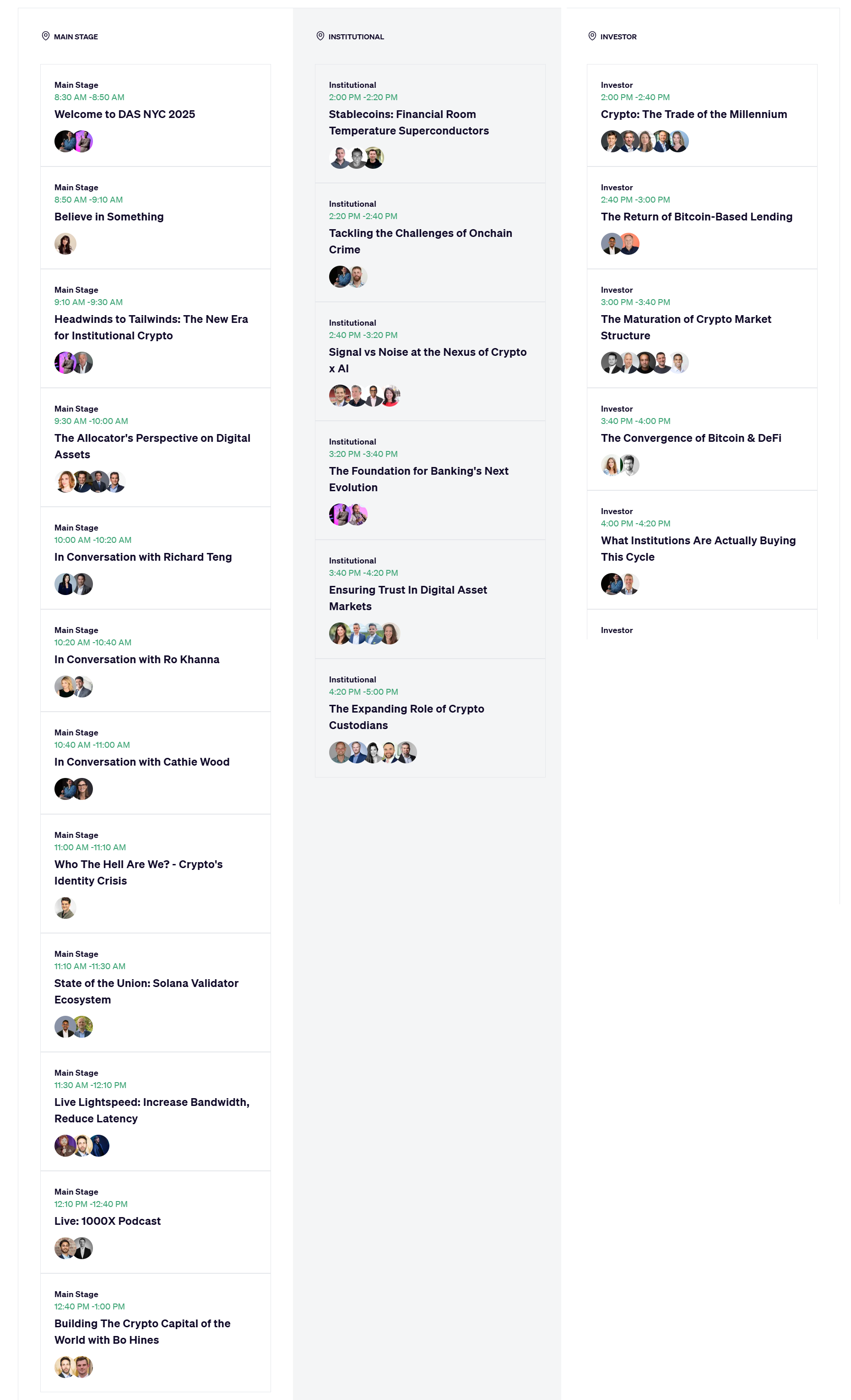 Digital Asset Summit 2025 | 429 11th Ave, New York, NY 10001, USA