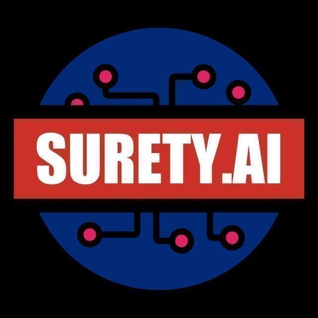 Sure ai. Uret логотип. Surety.