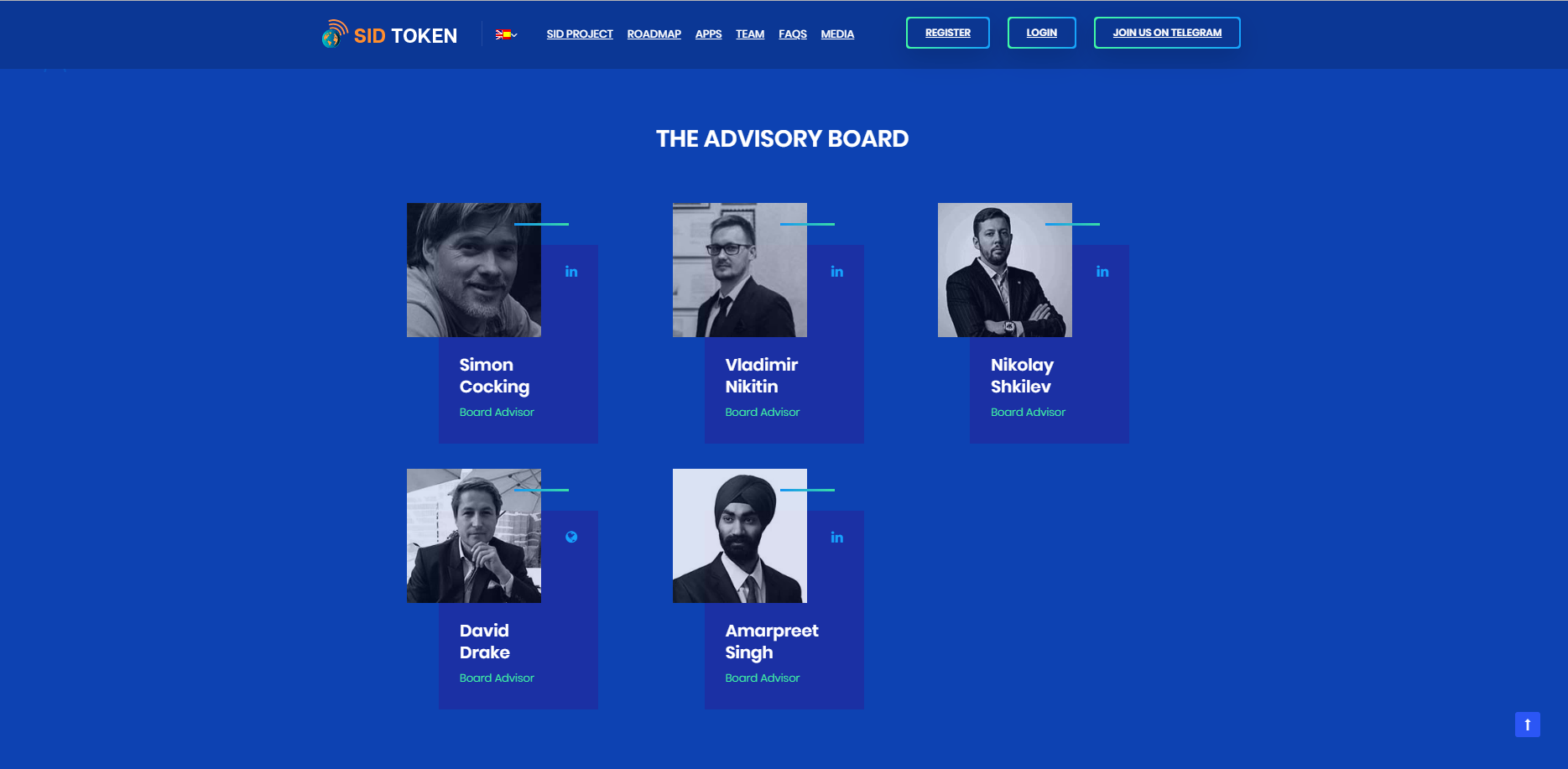 SID Token advisors