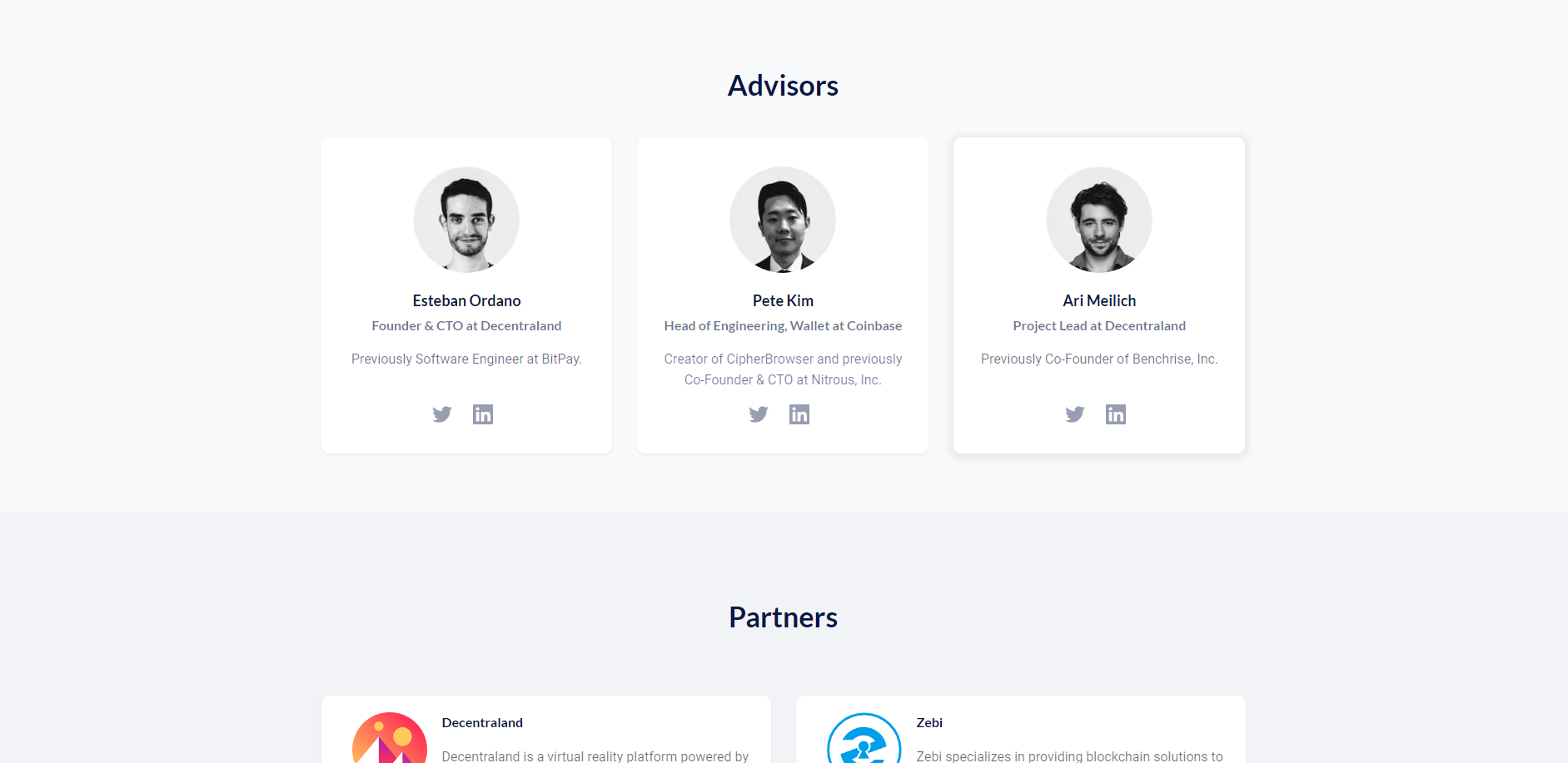 Matic - Advisors