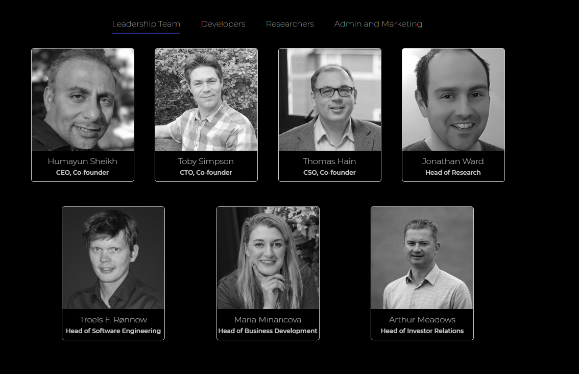 Fetch.AI core team
