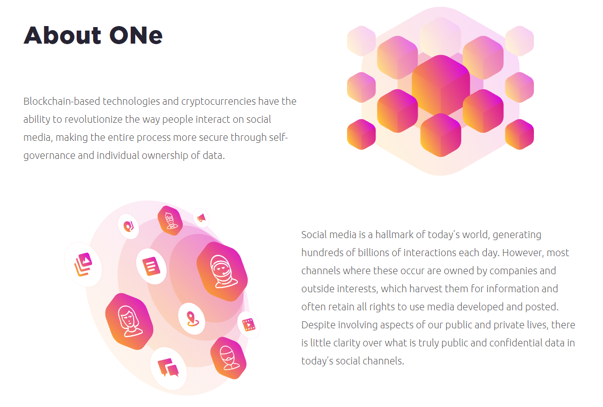 One Network. First social Network. One lt социальная сеть. Main — the Crypto social Network.