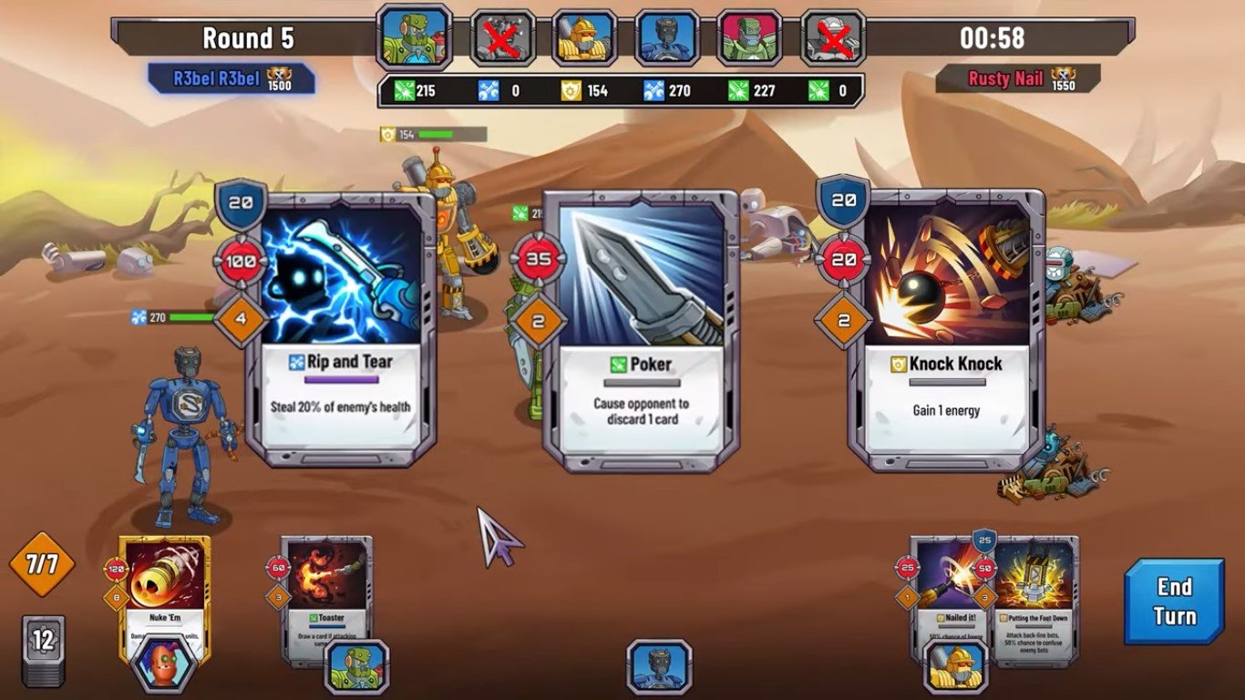 Rebel Bots Xoil Wars