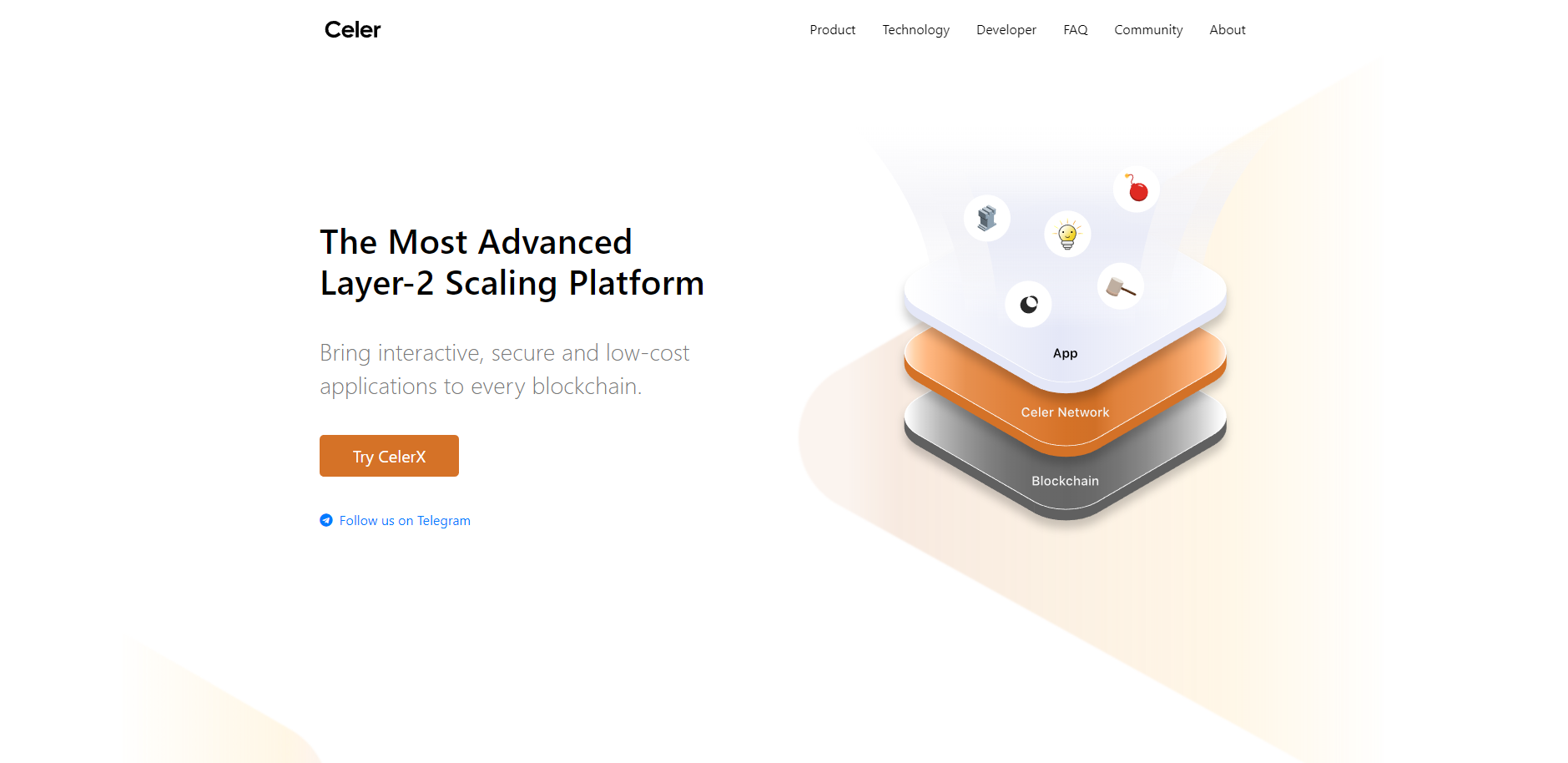 Celer Network - main page