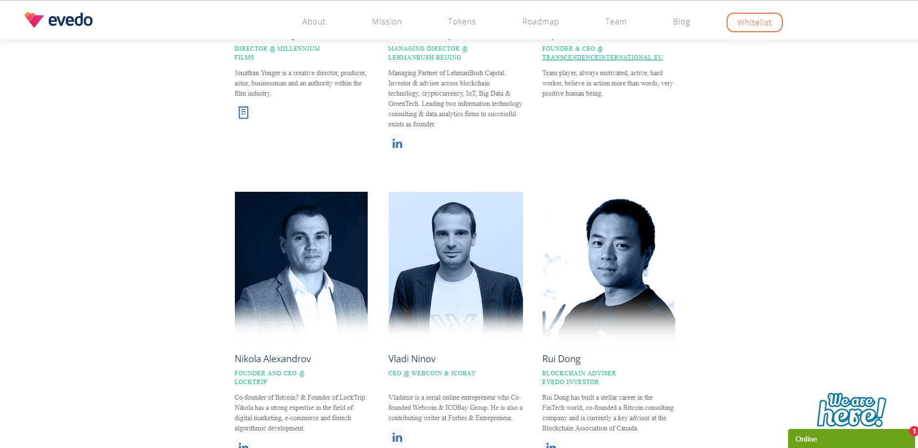 Evedo advisors 2
