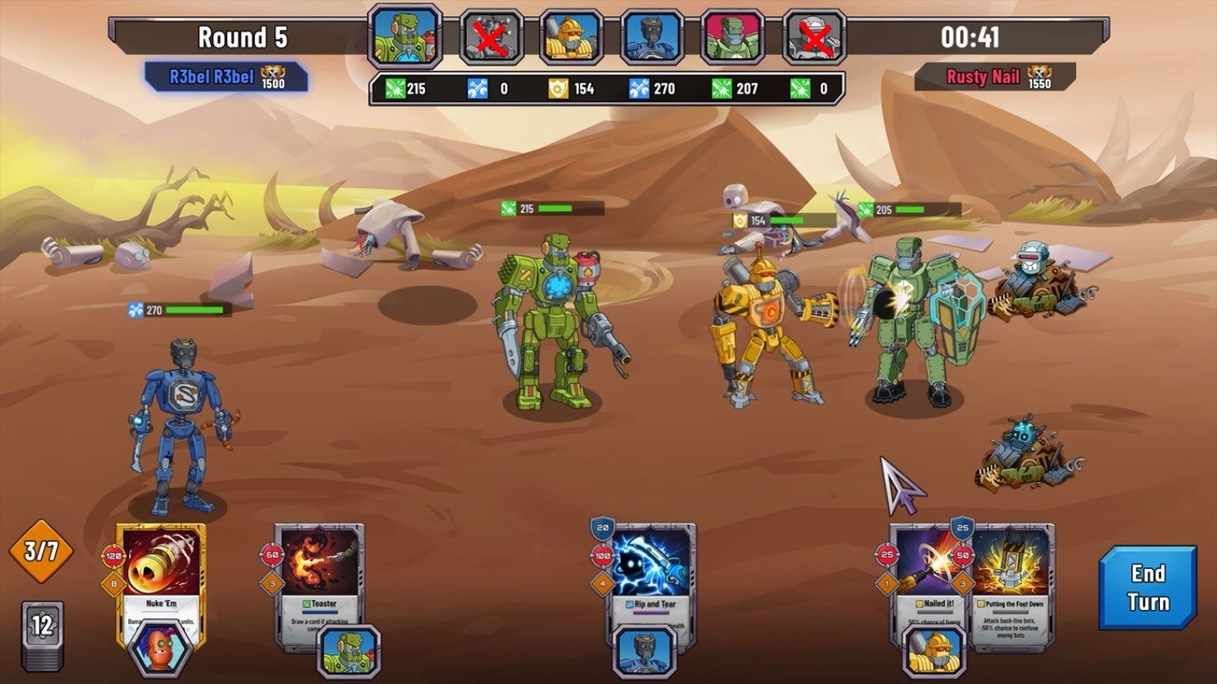 Rebel Bots Xoil Wars