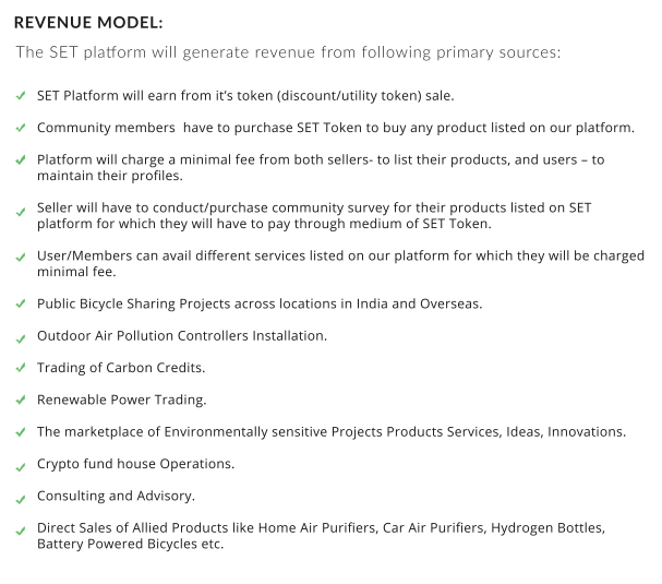 Revenue model