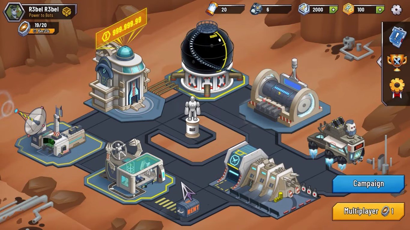 Rebel Bots Xoil Wars