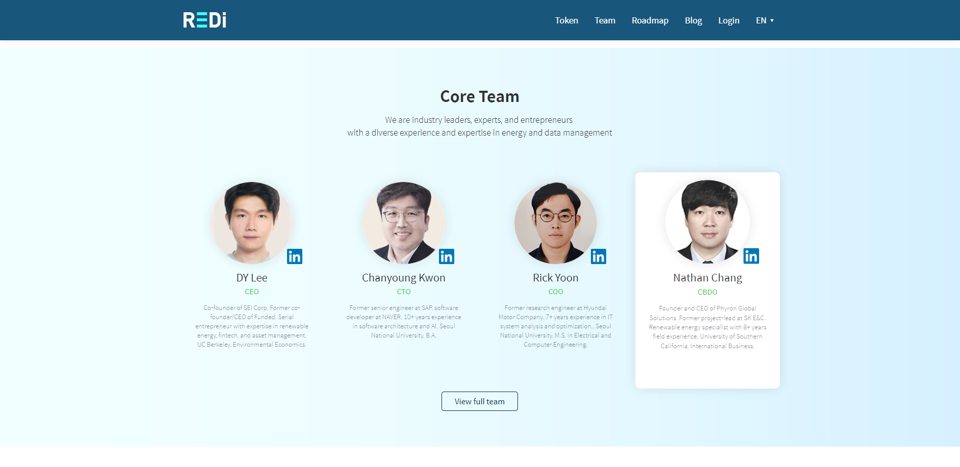 REDi core team