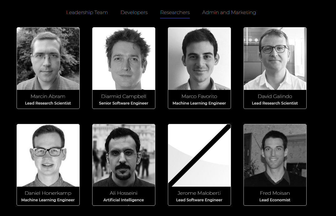 Fetch.AI team researchers